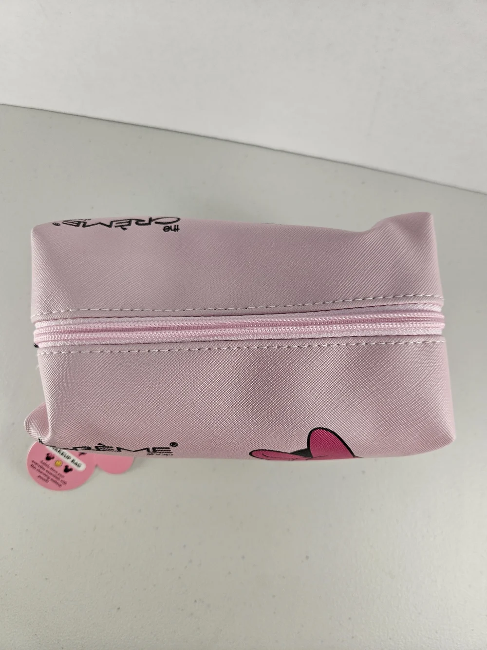 NWT Disney Minnie Mouse Pink Kids Makeup Bag by The Crème Shop